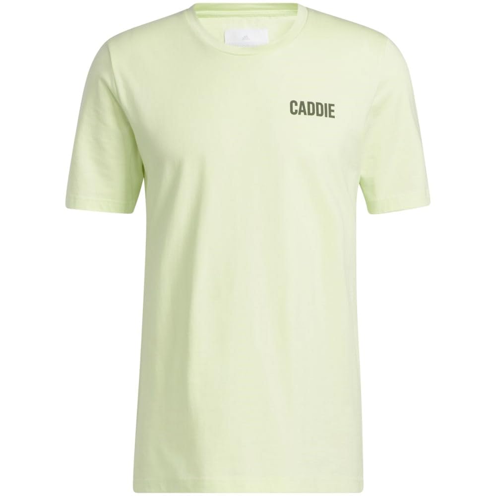 adidas Men's Adicross Caddie T-Shirt - Almost Lime XL