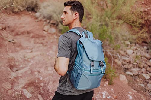 ONIVA Tarana Backpack Cooler made with Recycled Material, Soft Cooler Backpack, Upcycled Cooler Bag, (Aurora Blue)