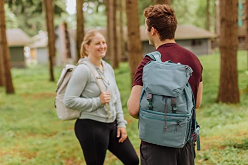 ONIVA Tarana Backpack Cooler made with Recycled Material, Soft Cooler Backpack, Upcycled Cooler Bag, (Aurora Blue)