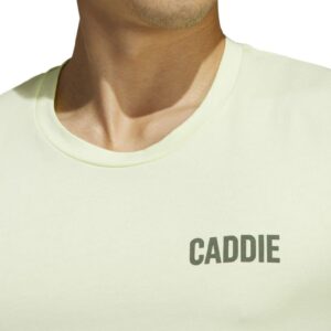 adidas Men's Adicross Caddie T-Shirt - Almost Lime XL