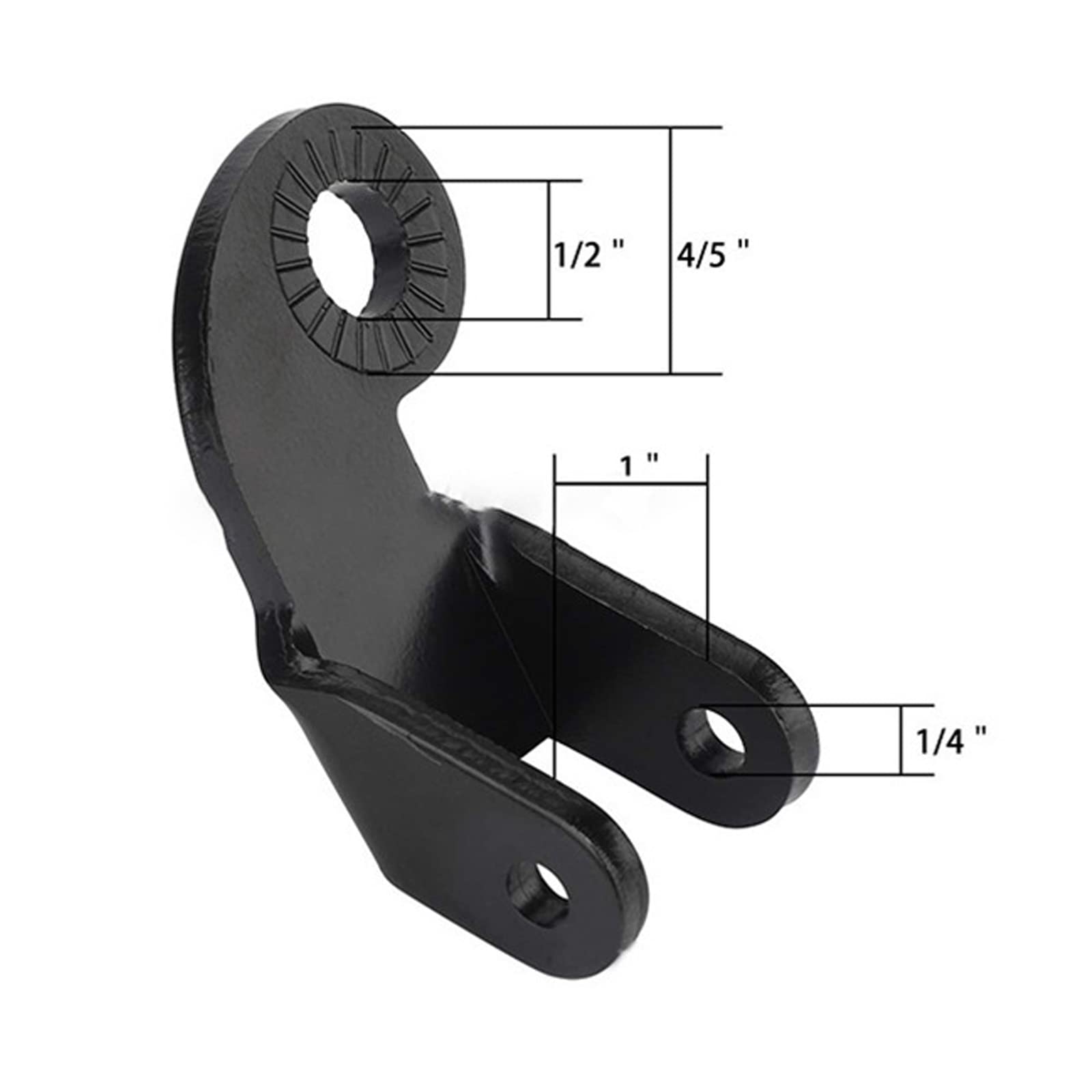 ALI2 Bike Trailer Hitch 12.2MM for Children's Trailer,Cargo,Pet Trailers,135-Degrees,1 Pcs