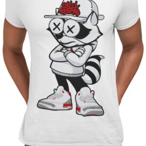 Jordan 3 Fire Red Shirt to Match Cash Addicts Men's T Shirt, Tee to Match Jordan 3 Fire Red, Tshirt to Match Jordan 3s