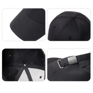 Crusader Knights Templar Custom Hat Embroidered Baseball Cap Adjustable Fit Sports Hat Cross Black