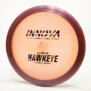 Innova Hawkeye (Champion) Fairway Driver Golf Disc, Pick Color/Weight [Stamp& Exact Color May Vary] Red 170-172 Grams