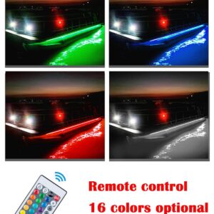 Shangyuan Boat Strip Lights, Marine led Strip Lights, Pontoon Boat Under Gunnel Deck Lights, RGB Color Changing Multiple Colors Led Strip Lights, Fishing Boat Lights