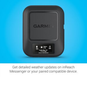 Garmin inReach® Messenger Handheld Satellite Communicator, Global Two-Way Messaging