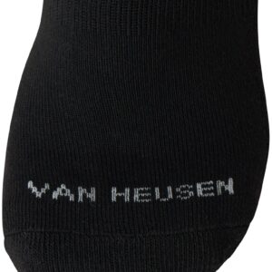 Van Heusen Men's Crew Socks - 5 Pack Performance Cushion Comfort Crew Socks - Breathable Athletic Socks for Men (6-12.5), Size 6-12.5, Black