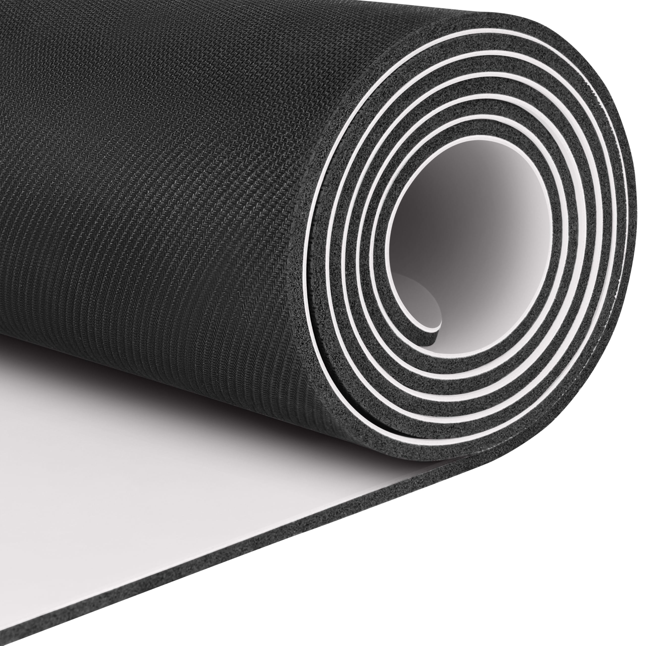 Retrospec Laguna Yoga Mat for Women & Men - Thick, Non Slip Exercise Mat for Home Workout, 5mm, Rosewater