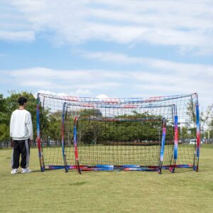 ChamGoal Portable Soccer Goal Net for Backyard,Sports Net Instant Portable Collapsible Soccer Net, All Ages & Skill Level&Anywhere,for Training & Scrimmages,1 Goal + 1 Carry Bag(12X6 FT)