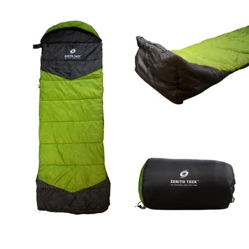 Comfy Feet Sleeping Bag: The Bag That Lets You Wiggle Your Toes. Unique, Expanded Foot Area, 4 Season Warm & Cool Weather, Water/Wind Proof, Outdoor Camping, YKK Zipper, Comfortable, Ripstop Material