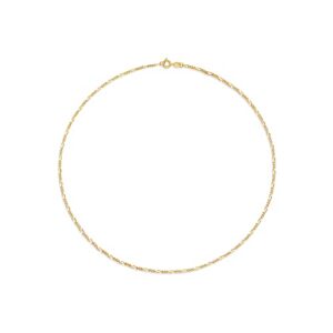 Amazon Essentials 14K Gold Plated Fine Figaro Chain 18", Yellow Gold