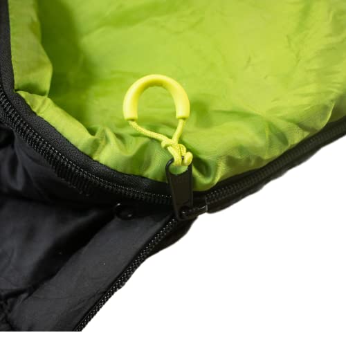 Comfy Feet Sleeping Bag: The Bag That Lets You Wiggle Your Toes. Unique, Expanded Foot Area, 4 Season Warm & Cool Weather, Water/Wind Proof, Outdoor Camping, YKK Zipper, Comfortable, Ripstop Material