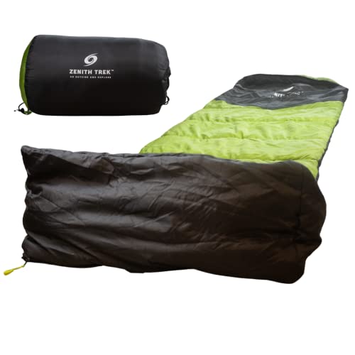 Comfy Feet Sleeping Bag: The Bag That Lets You Wiggle Your Toes. Unique, Expanded Foot Area, 4 Season Warm & Cool Weather, Water/Wind Proof, Outdoor Camping, YKK Zipper, Comfortable, Ripstop Material