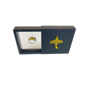 poceton Fortune PiXiu Abacus Ring,Adjustable feng shui Pixiu abacus ring is made of 925 silver and inlaid with metal,The wealth Jewelry for Men and Women