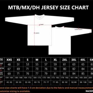 RACESTARS Men Mountain Bike T Shirt Cycling Jersey Anti-uv Motocross MTB Jersey Long Sleeve Riding Shirt