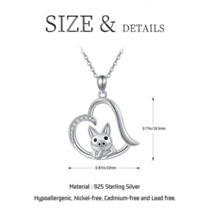 Pig Necklace for Women 925 Sterling Silver Cute Animal Pig Pendant Necklace Gifts Charm Jewelry for Pet Lover