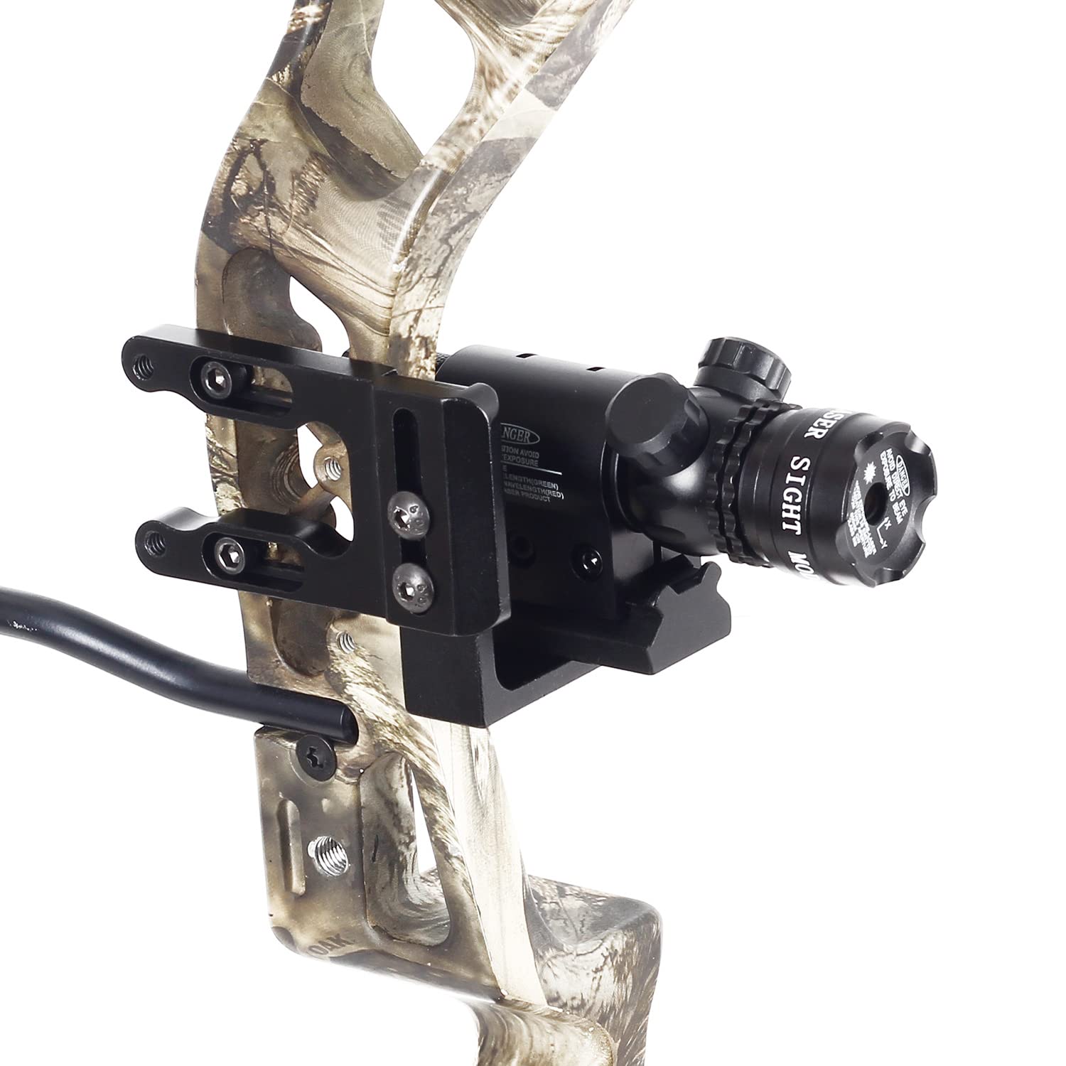 FENJANER Archery Bow Sight Scope Bracket for red dot Laser Sight Scope Compound Bow and Recurve Bow Hunting Shooting