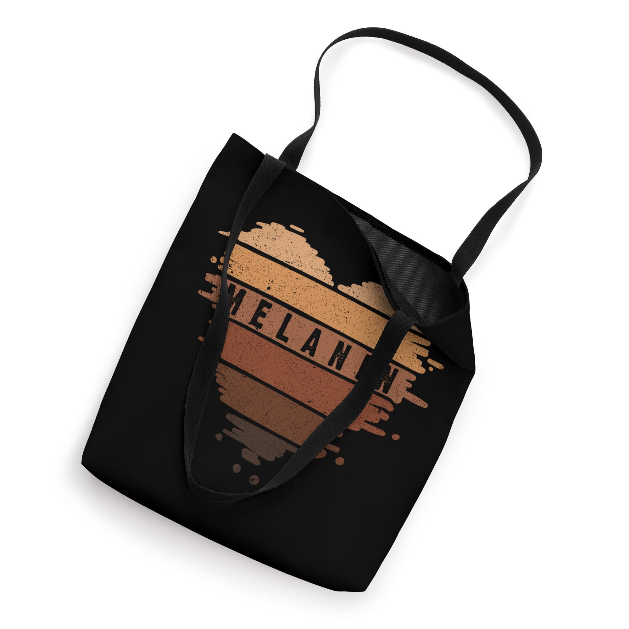 Melanin Heart, Black is Beautiful, Girl, Women Tote Bag