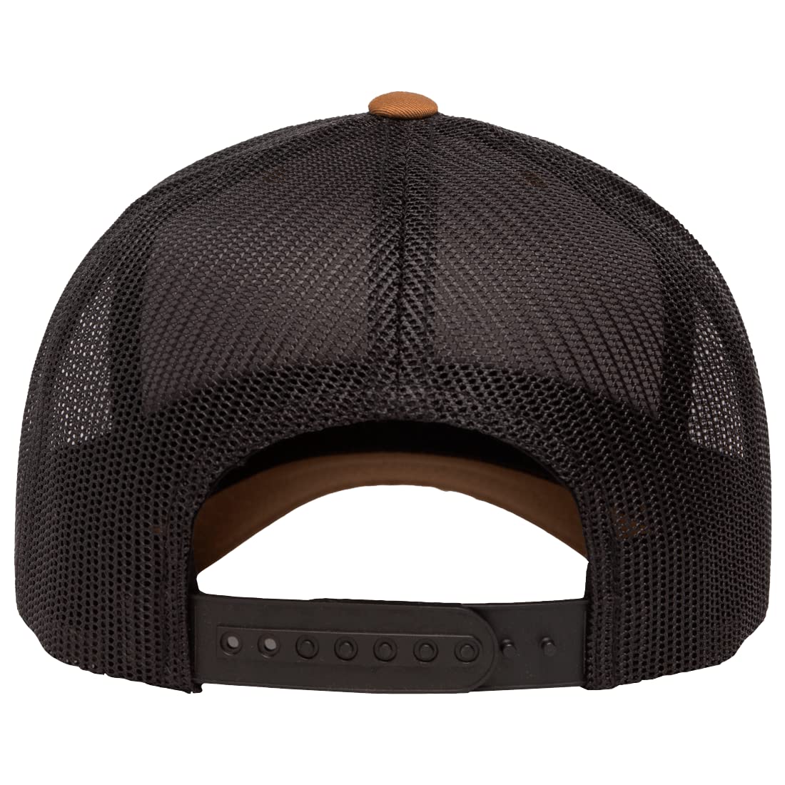 Mrlahat YP Classics Retro Trucker Cap with Black Bandana (Caramel/Black)