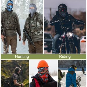 54 Pcs Balaclava Face Mask UV Sun Protection Ski Full Face Mask Breathable Full Head Mask Motorcycle Cycling Bike Ski for Men Women