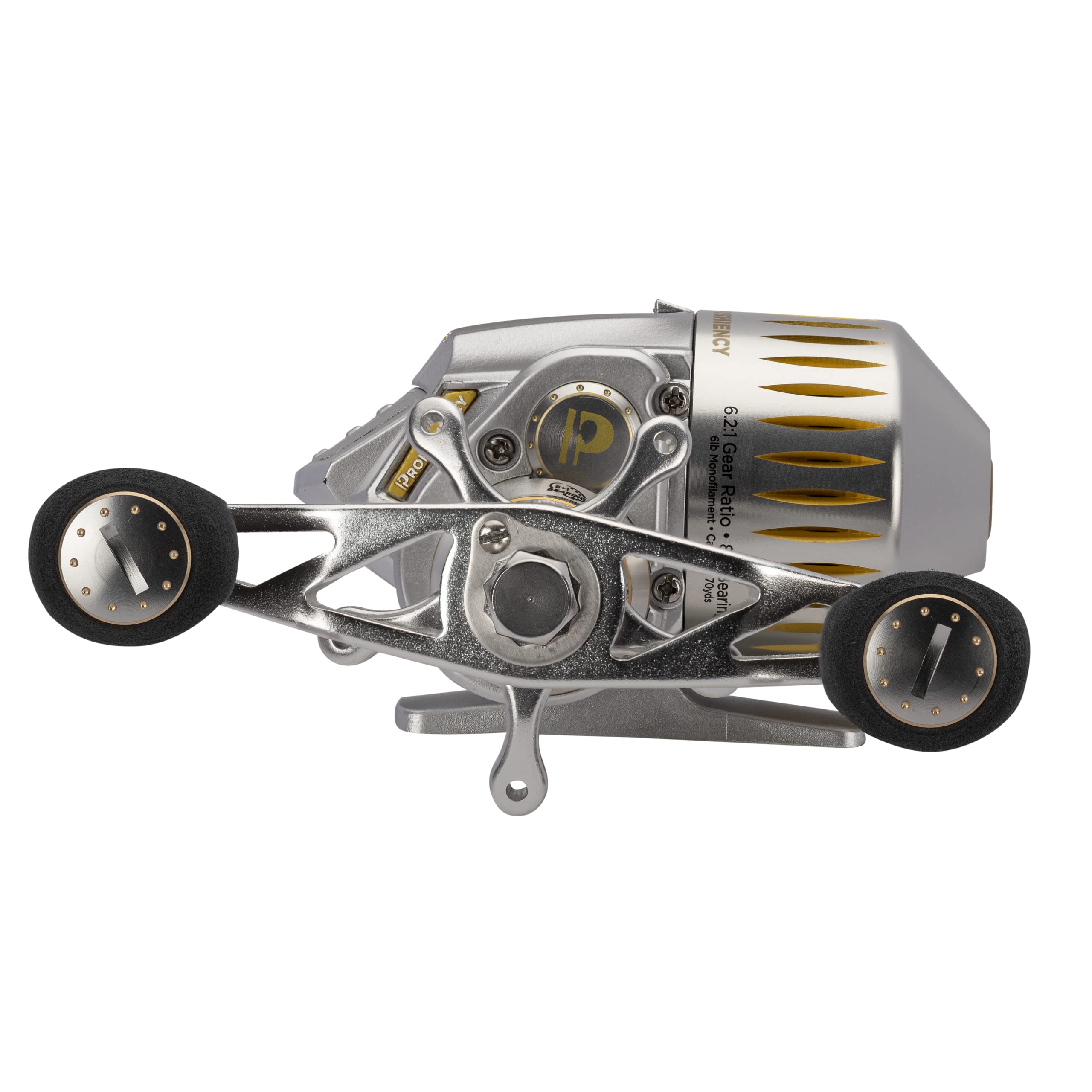 Micro Sniper Spincast Reel - Silver/Gold