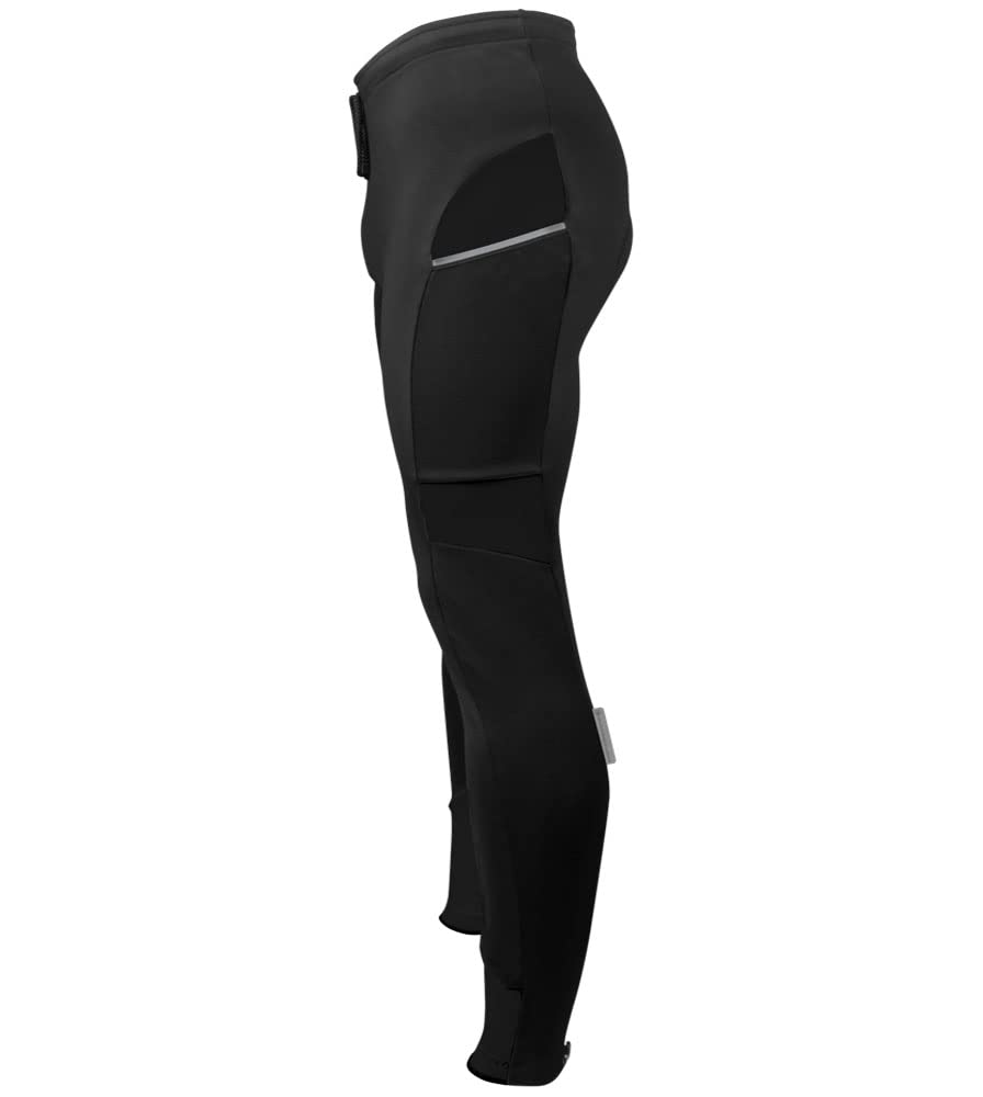 AERO|TECH|DESIGNS | Men's All Day Padded Cycling Tights | Black Accents | X-Large