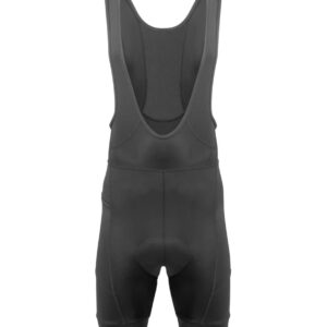 AERO|TECH|DESIGNS | Men's 3D Gel Padded Bike Bib-Shorts | Black | X-Large