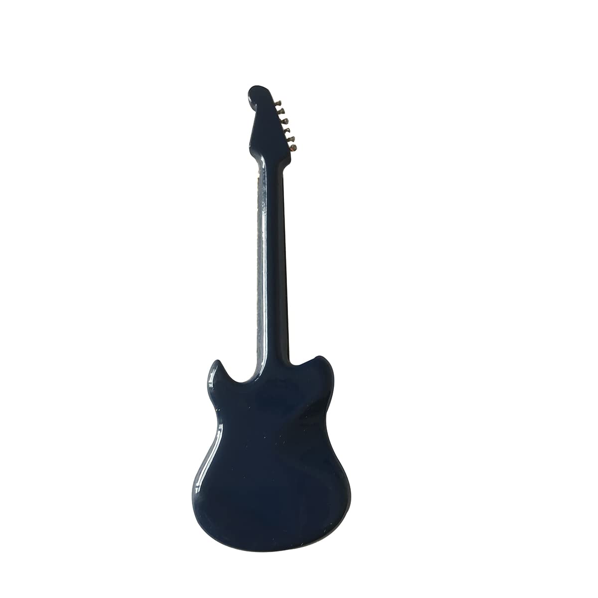 ALANO 14cm Miniature Guitar Blue Electric Guitar Model Mini Electric Guitar Decoration（GE21N-14）