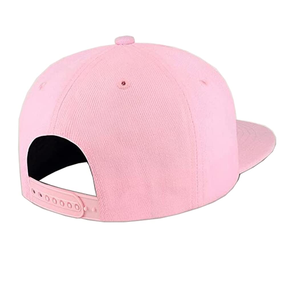 Coconut Tree Custom Snapback Embroidered Hat Gift for Men Women Girls Adjustable Fashion Outdoor Pink