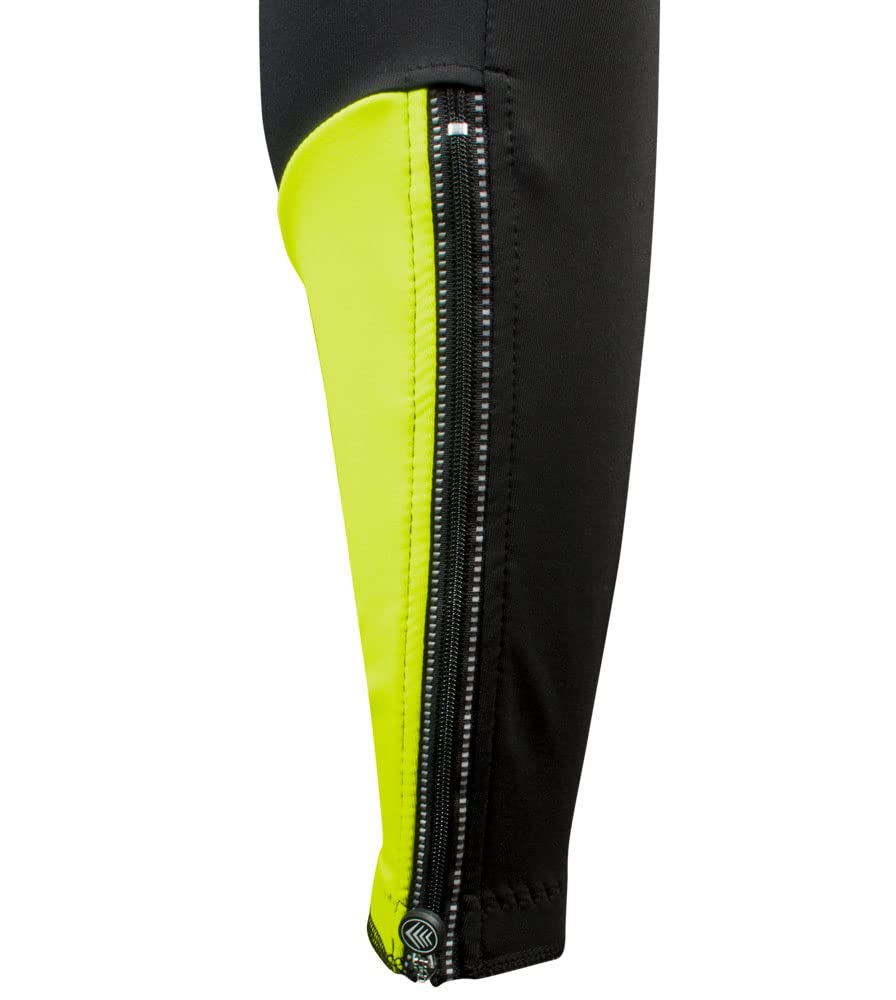 AERO|TECH|DESIGNS | Men's All Day Padded Cycling Tights | Black Accents | X-Large