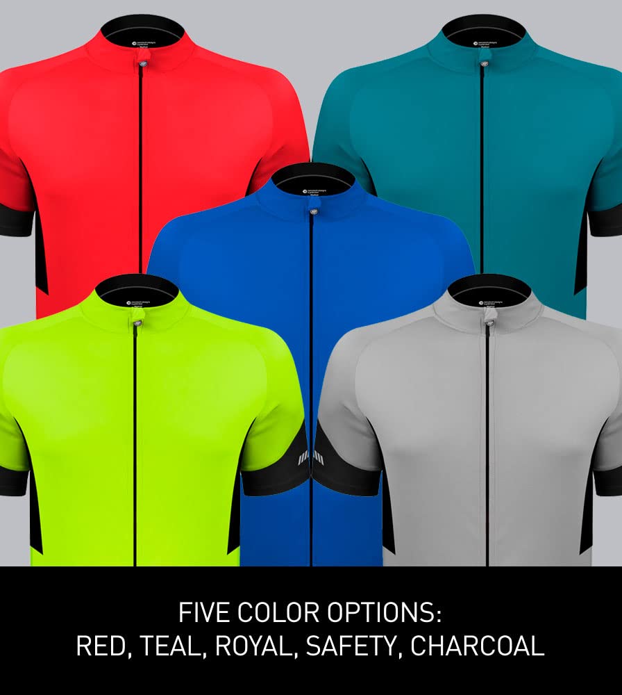 AERO|TECH|DESIGNS | Men's Descend Cycling Jersey | XX-Large | Royal Blue