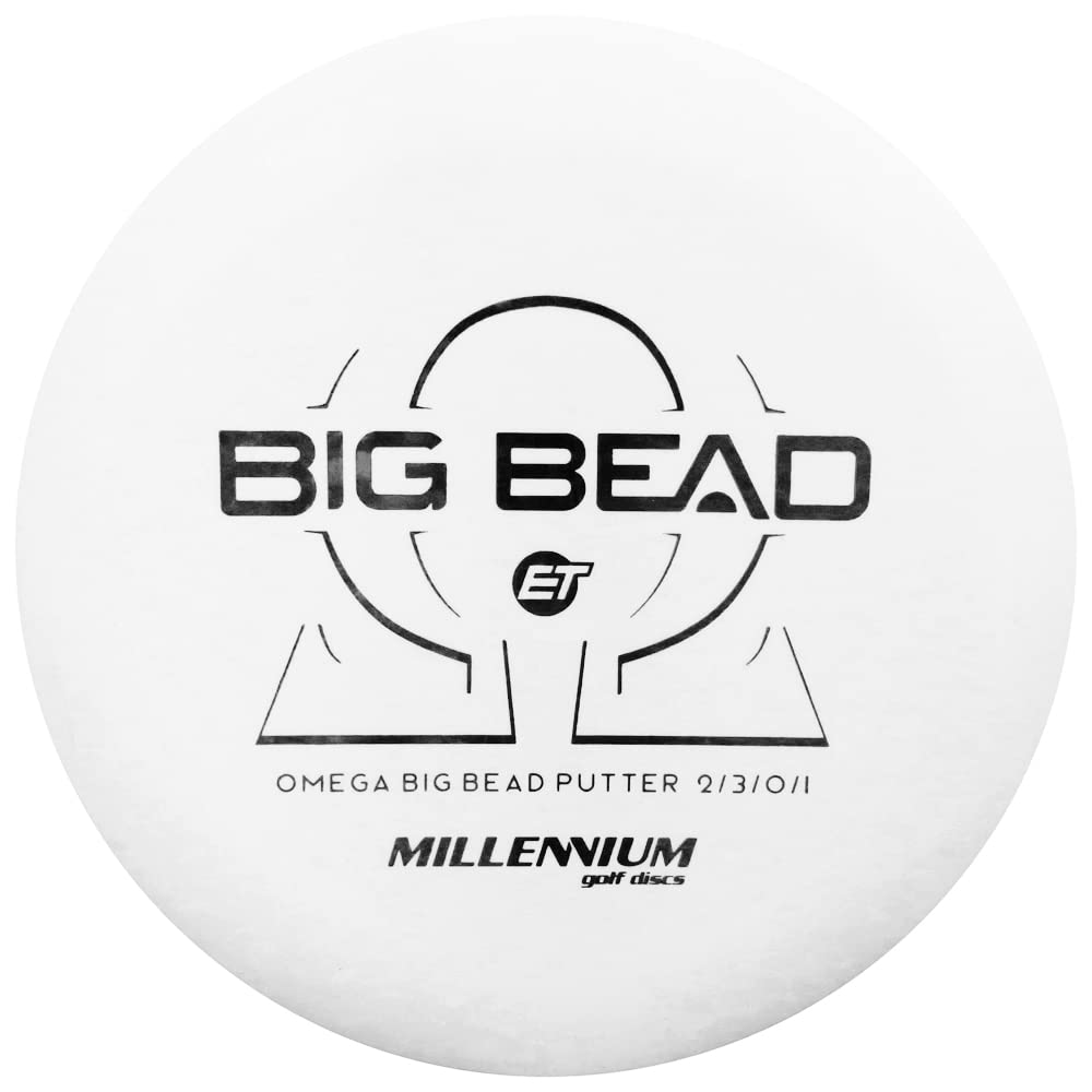 Millennium ET Big Bead Omega Putter Golf Disc - 170-172g - Colors Will Vary