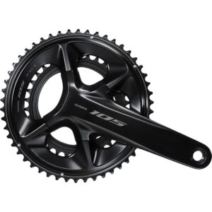 shimano 105 fc-r7100 12-speed crankset black, 172.5mm, 50-34t