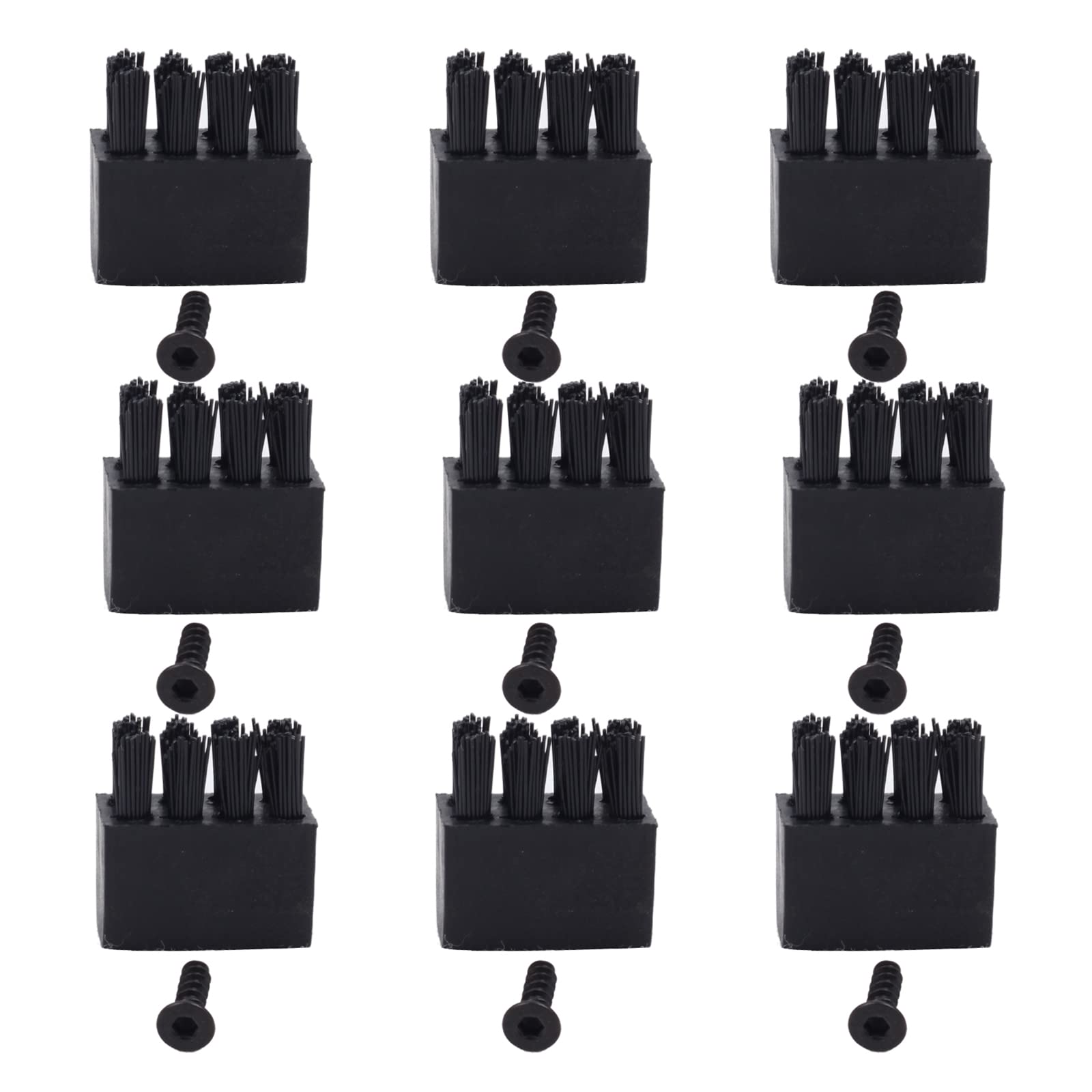 FENJANER Archery Replacement Arrow Rest Brushes Arrow Rest Replacement Brushes (Pack of 9)