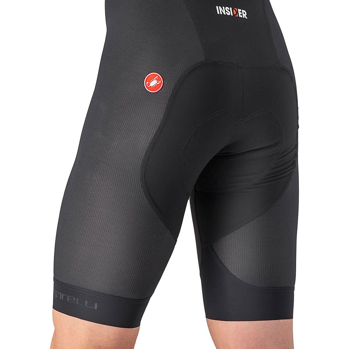 Castelli Insider 2 Bib Short - Men's Black, XL