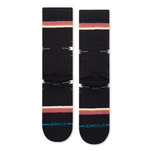 Stance Cloaked Crew Socks (Medium, Washed Black)