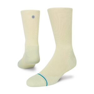 stance sage crew socks (large, sage)