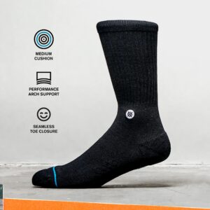 Stance Icon Black SM (Women's Shoe 5-7.5)