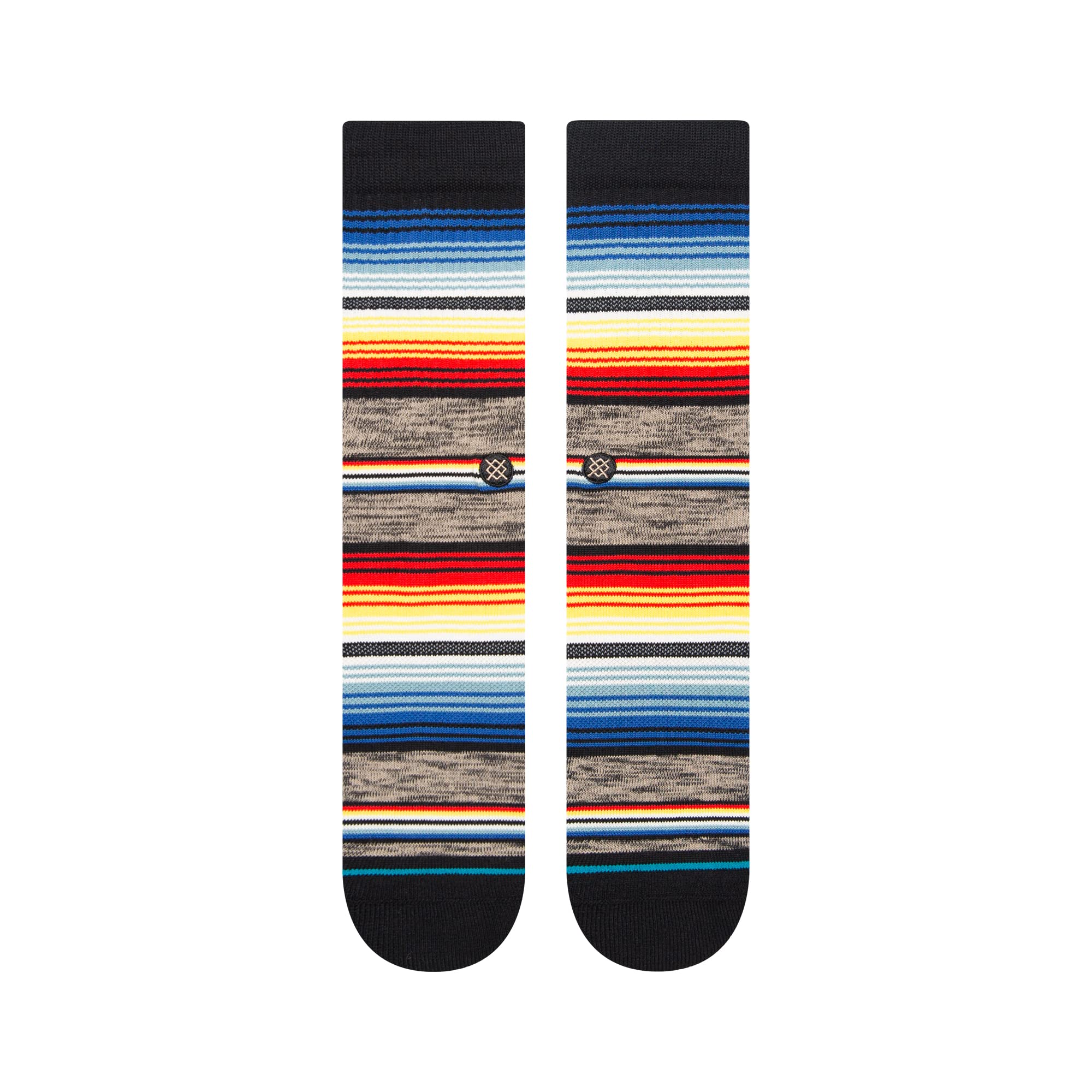 Stance Men's Southbound Crew Socks (Large, Royal)