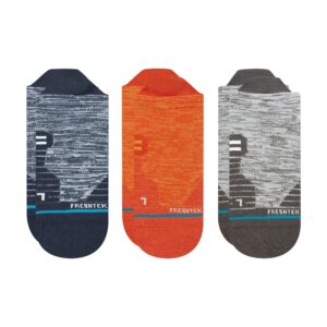 stance tectonic no show tab 3-pack multi md (us men's shoe 6-8.5, women's shoe 8-10.5)