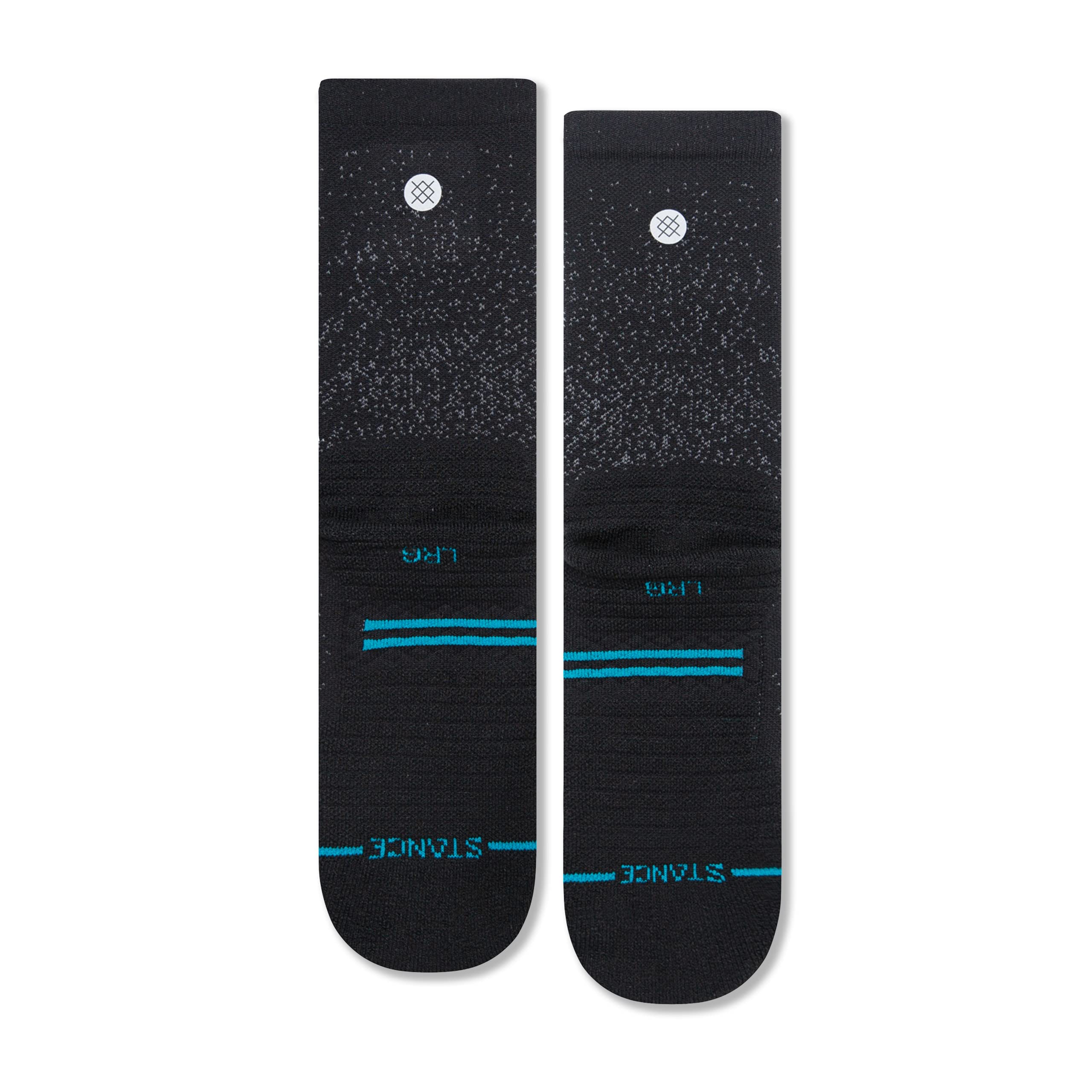 Stance Athletic Crew Black SM (US Men's Shoe 3-5.5, Women's Shoe 5-7.5)