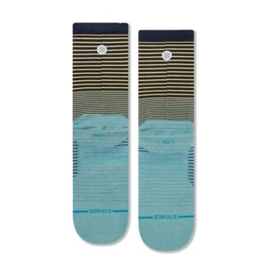 Stance Flounder Crew Socks (Large, Navy)