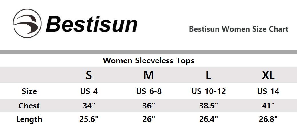 Bestisun Women Sleeveless Yoga Dance Sports Tops Workout Running Shirt Muscle Tank Gym Yoga Shirts Athletic Tank Tops White L