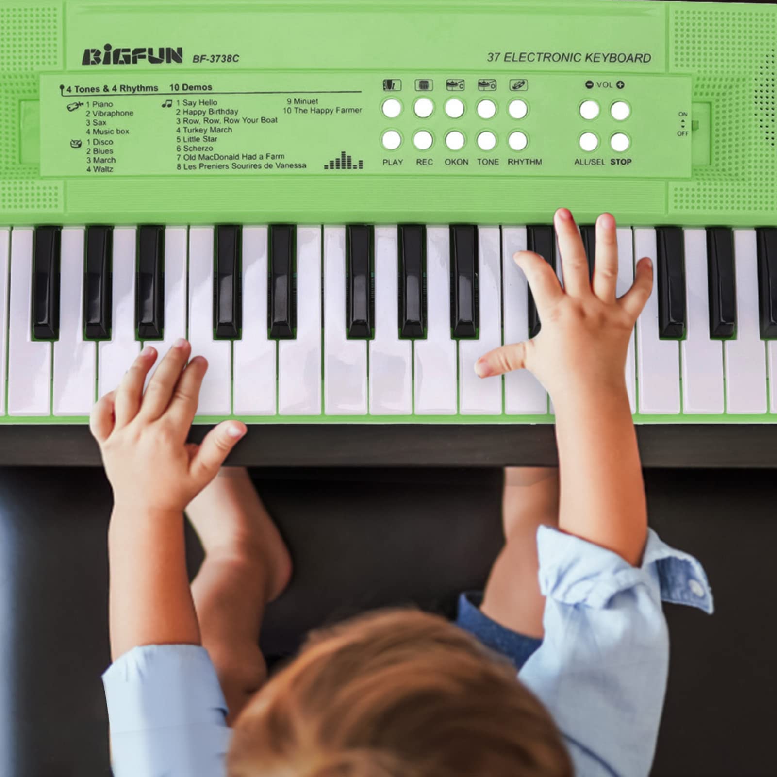 Fun and Educational Kids Piano Keyboard with Microphone | Portable Electronic Keyboard for Beginners | Musical Toy for Christmas and Birthdays