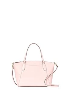 kate spade new york kate spade parker medium leather satchel (chalk pink)