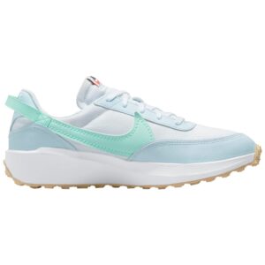 Nike mens Waffle Debut, White/Mint Foam-football Grey, 9.5