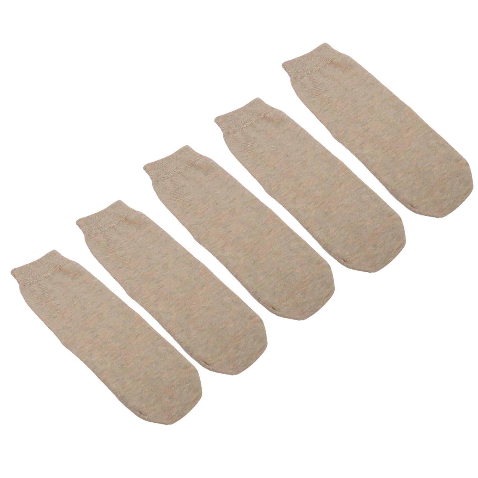 HURRISE 5pcs Protective Amputee Socks for Daily Life, Portable Soft Breathable Elastic Cotton Knee Bk Stump Shrinker M