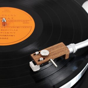 Universal Sapele Wood Cartridge Turntable Headshell w/OFC Lead Wire