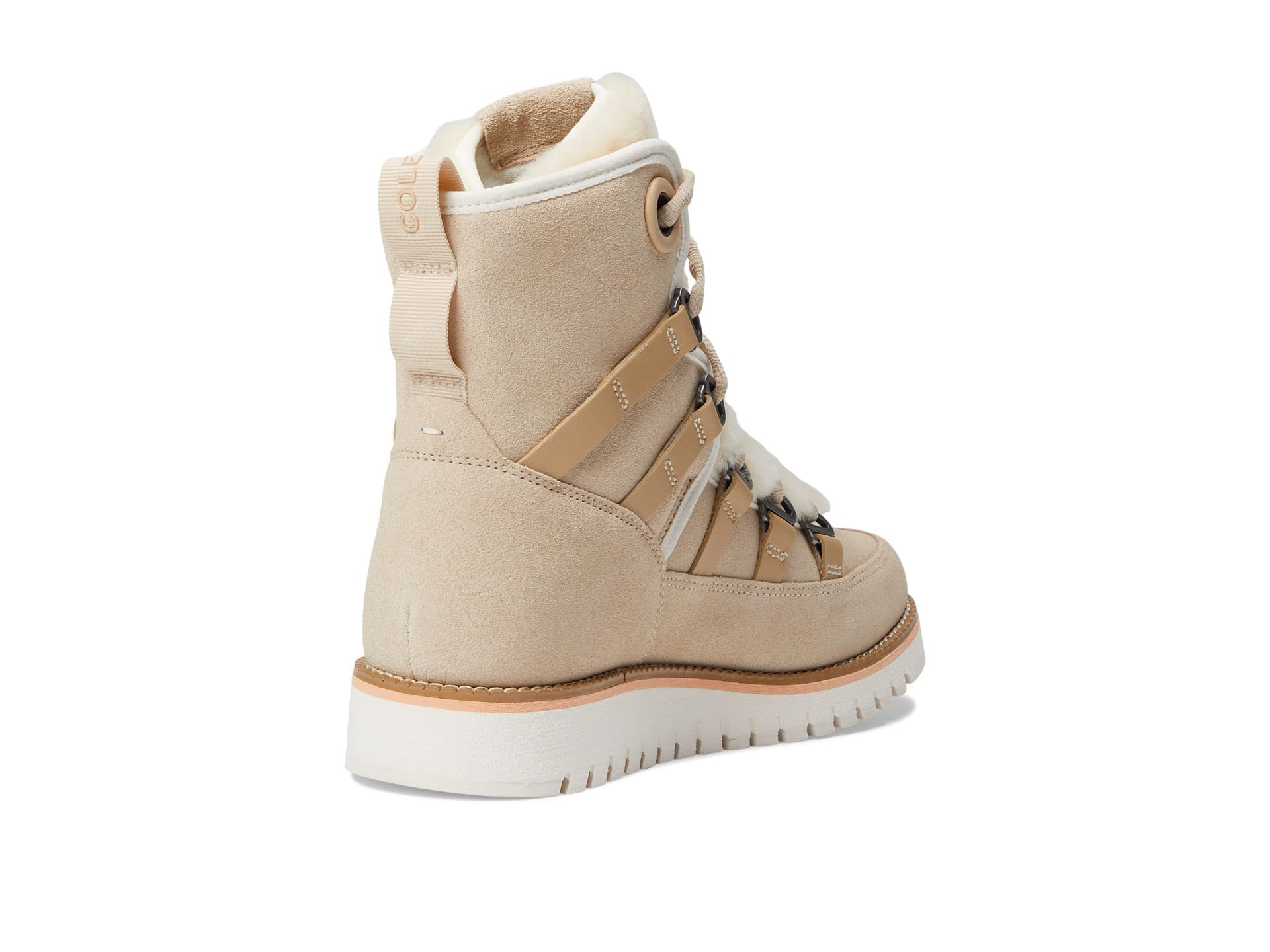 Cole Haan Zerogrand Luxe Hiker Water Resistant Oat/Birch 6 B (M)