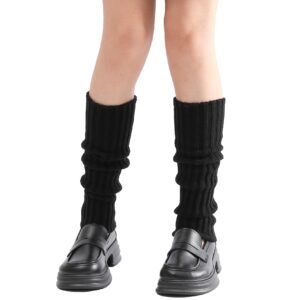 Bevigorio Leg Warmers for Women Black Leg Warmers Goth Ballet Leg Warmers Legwarmers